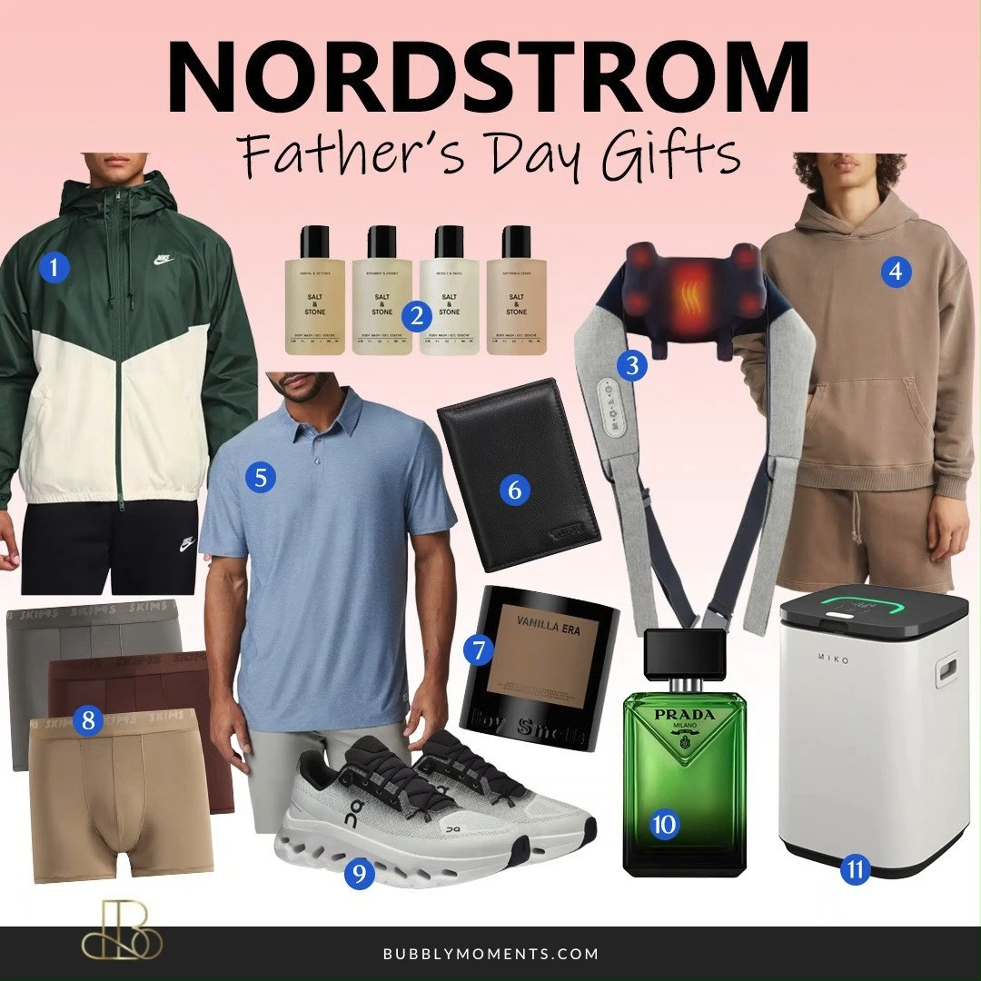 Father’s Day gift ideas from Nordstrom 🤍 Sharing some stylish and useful finds perfect for dads, husbands, grandpas, and father figures. These are great everyday essentials and classic gifts he’ll actually use and love. Saving all my favorite men’s finds in one place to make Father’s Day shopping easier. Tap to see more gift ideas, men’s fashion finds, accessories, and everyday favorites perfect for the season.
#LTKMens #LTKSeasonal #LTKFinds #FathersDay #FathersDayGifts #GiftIdeasForHim #NordstromFinds #MensStyle #MensFashion #DadStyle #GiftGuide #GiftsForDad #FashionFinds #ShoppingFinds #Menswear #SummerStyle #GiftInspiration #TrendingFinds #FatherDayShopping #ShopWithMe 

 