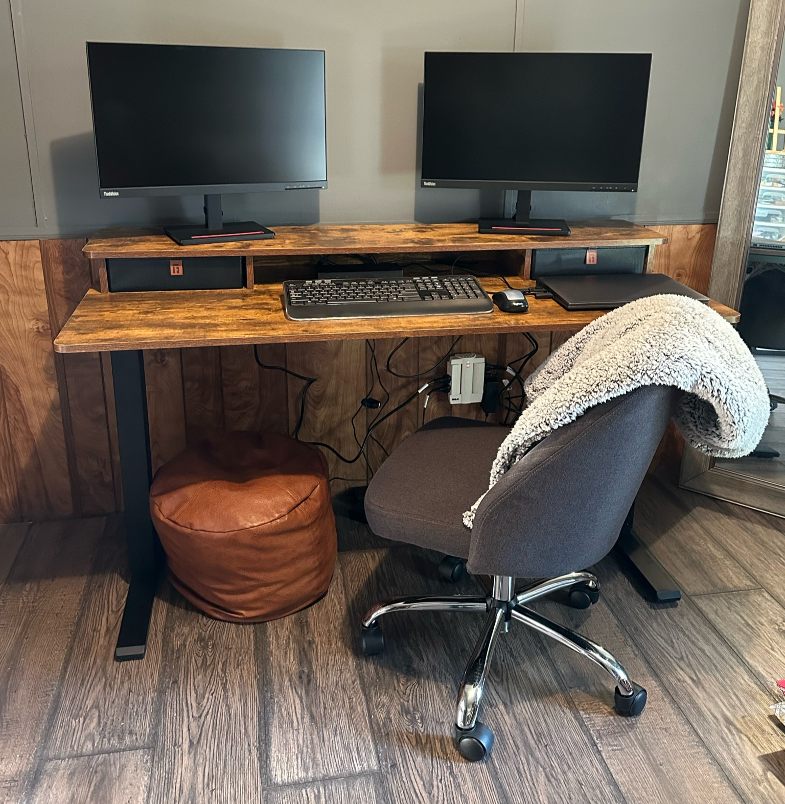 The perf work from home set up! This desk is everything!! Lots of room and lifts up and down so you can work standing or sitting! 

#LTKhome #LTKGiftGuide #LTKworkwear