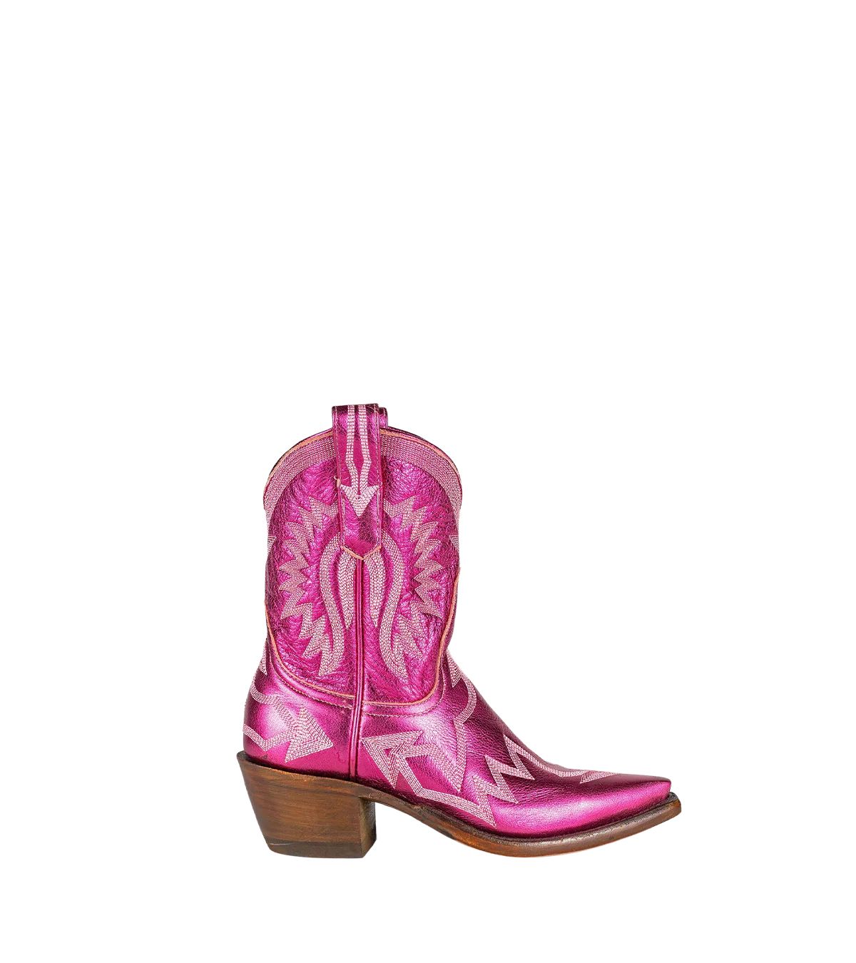 Maggie Metallic Hot Pink | Luxury Fashion Women's Cowboy Boots | Miron Crosby | Miron Crosby
