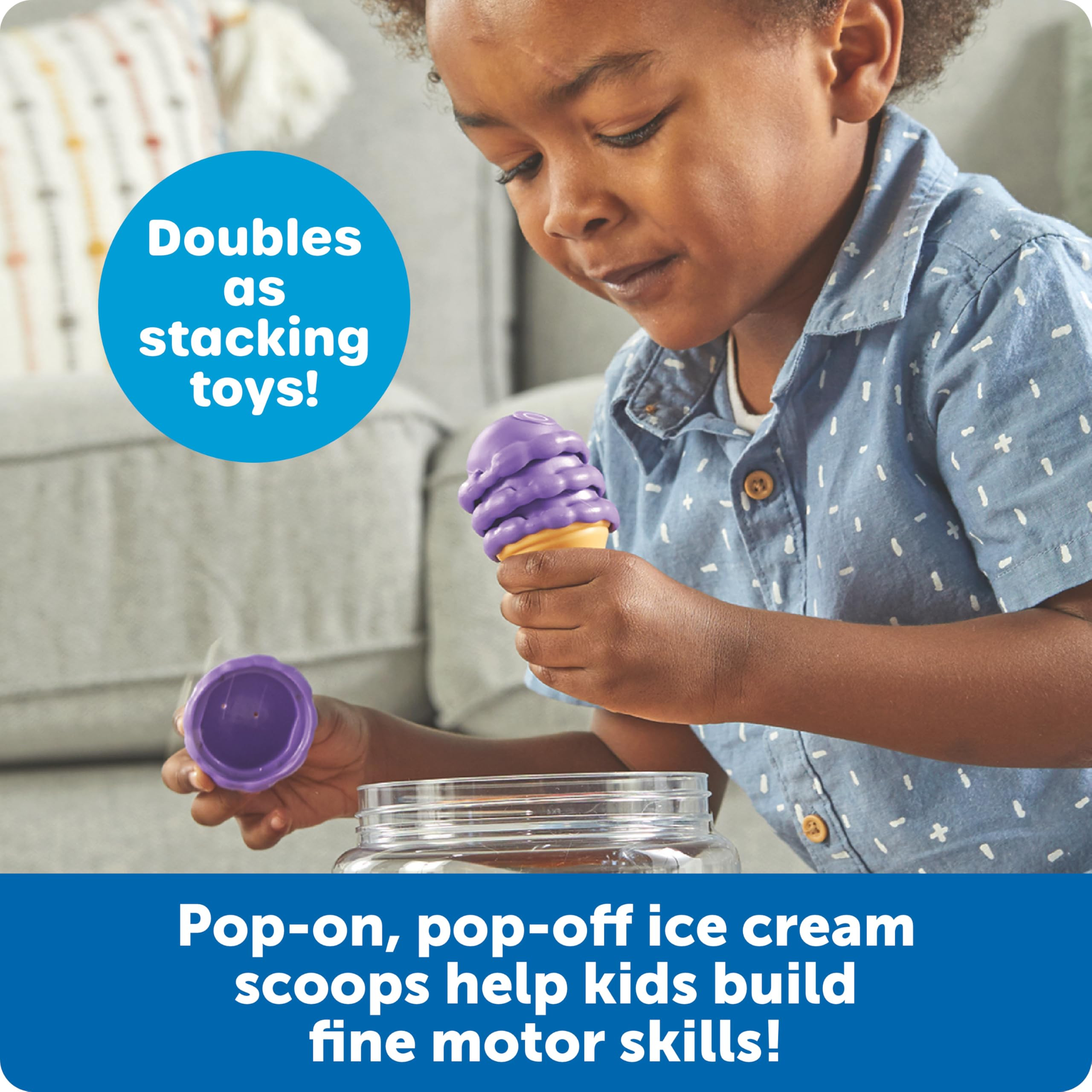 Learning Resources Mini Letter Scoops - Letter Recognition, ABC Color Matching Game, Alphabet Pho... | Amazon (US)