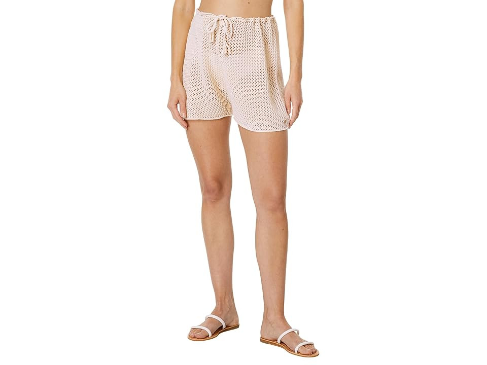 Roxy Island Hopper Crochet Shorts (Tapioca) Women's Shorts | Zappos