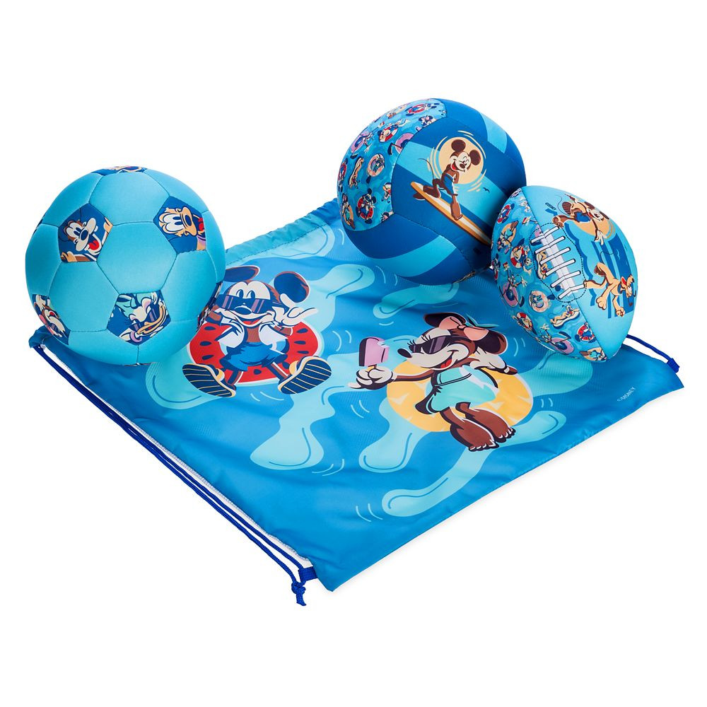 Mickey Mouse and Friends Summer Fun Sports Ball Set | Disney Store