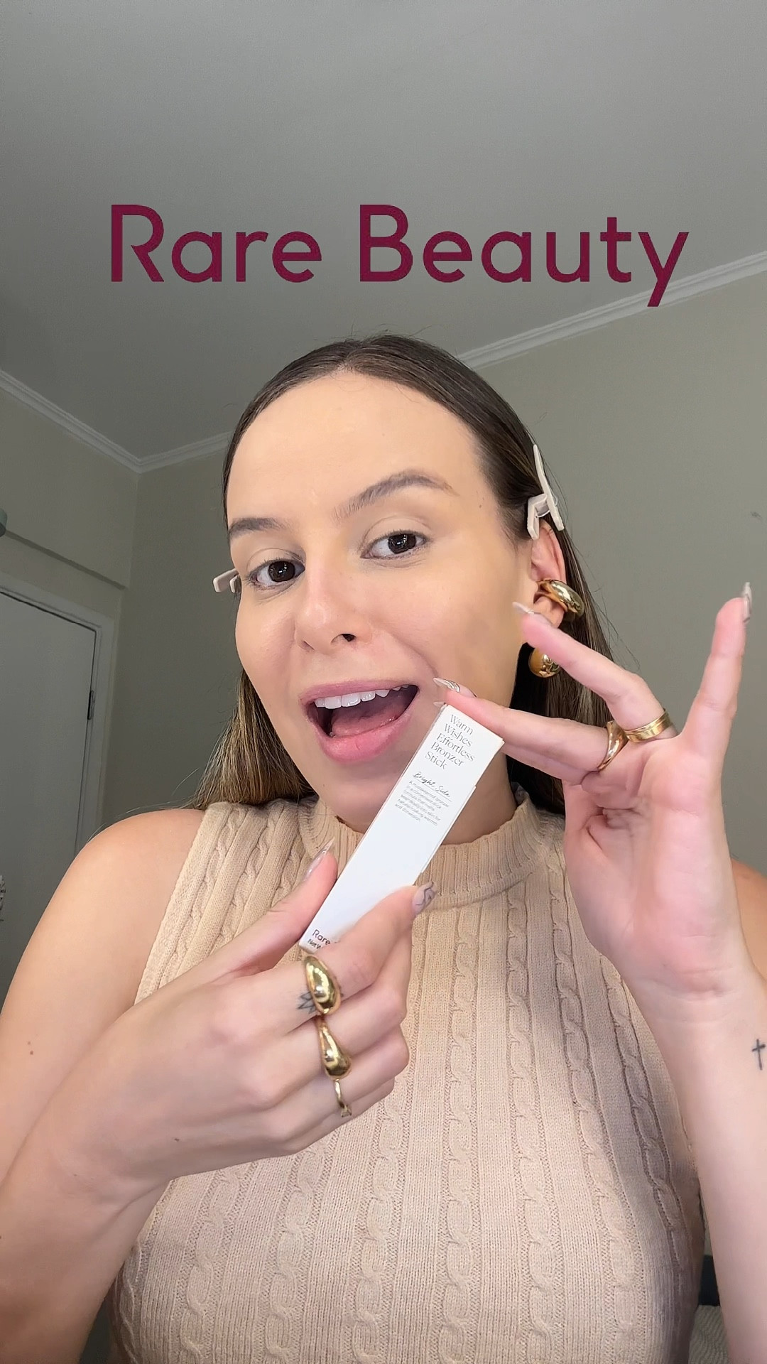 A cor usada foi a : BRIDGE SIDE e você pode adquirir por aqui mesmo  !

Uma ótima opção pra você que adora um acabamento natural 😍✨
 #rarebeauty

#LTKbeauty #LTKFestival #LTKxSephora