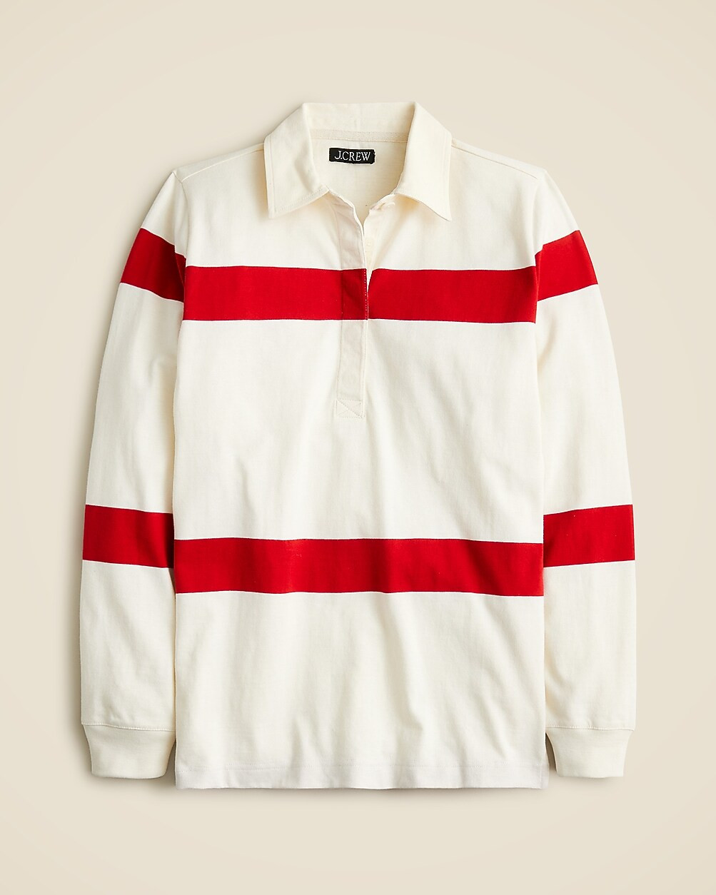 Relaxed rugby T-shirt in heavy jersey | J. Crew US
