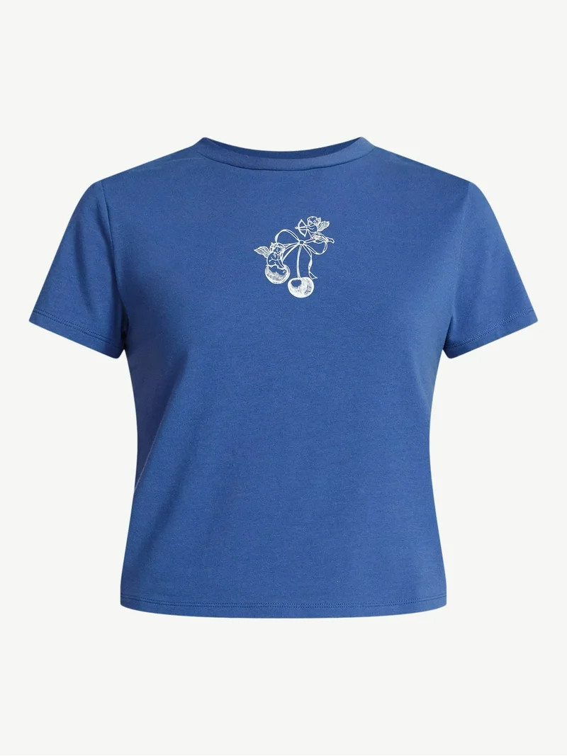 No Boundaries Sleepwear Graphic Baby Tee, Women's XS-XXL | Walmart (US)