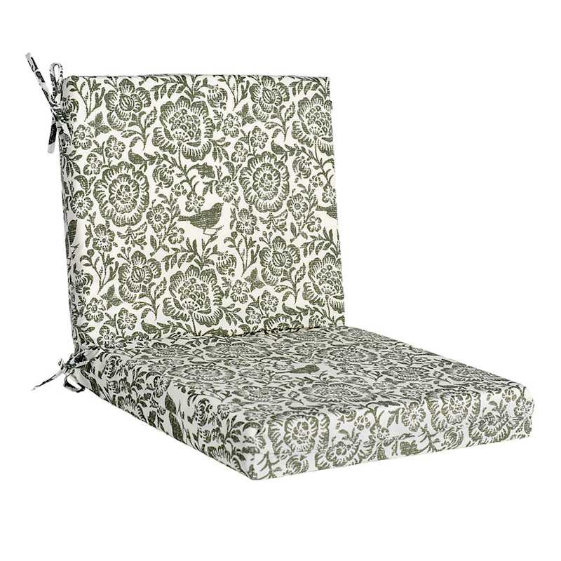 Endive Floral Outdoor Hinged Cushion | At Home