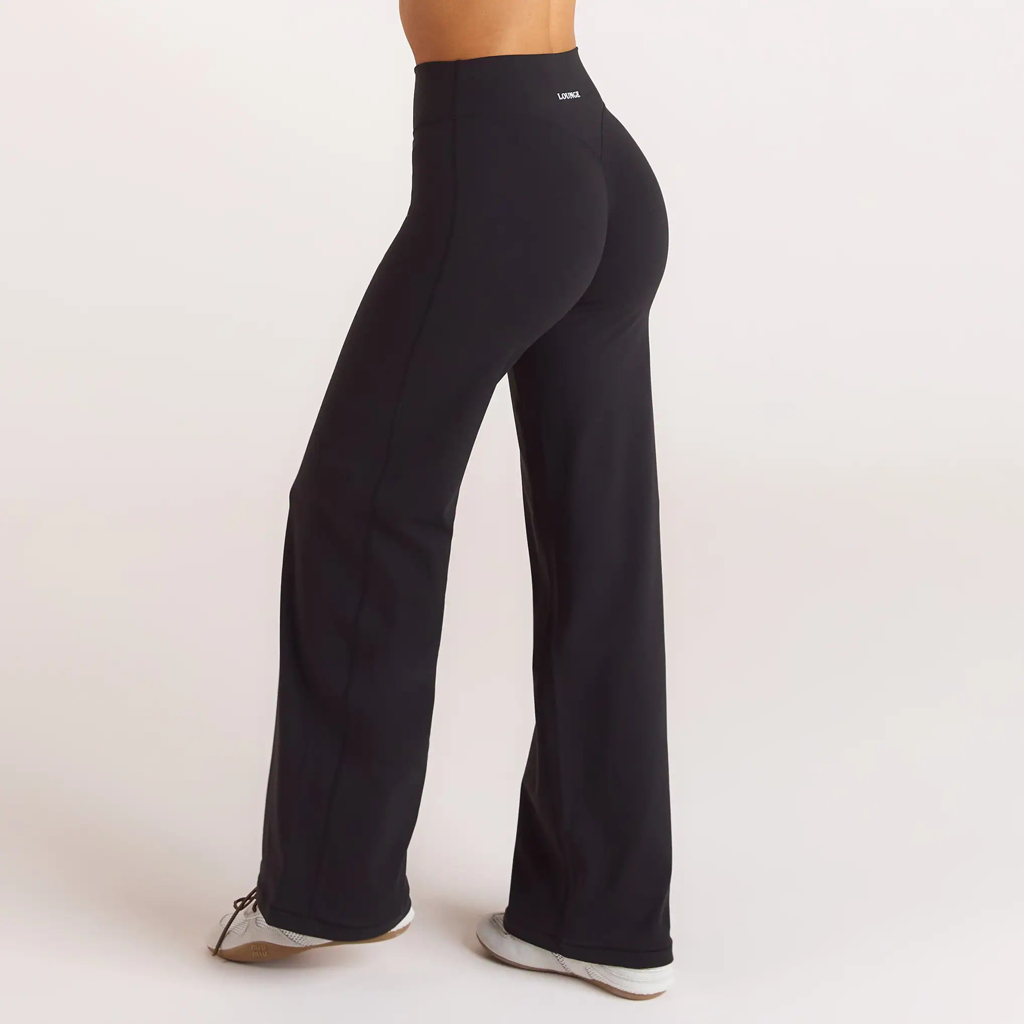 ContourSoft\u2122 Straight-Leg Leggings - Black | Lounge (US)
