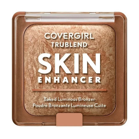 COVERGIRL TruBlend Skin Enhancer Baked Luminous Bronzer, 300 Honey Bun, 0.28oz | Walmart (US)