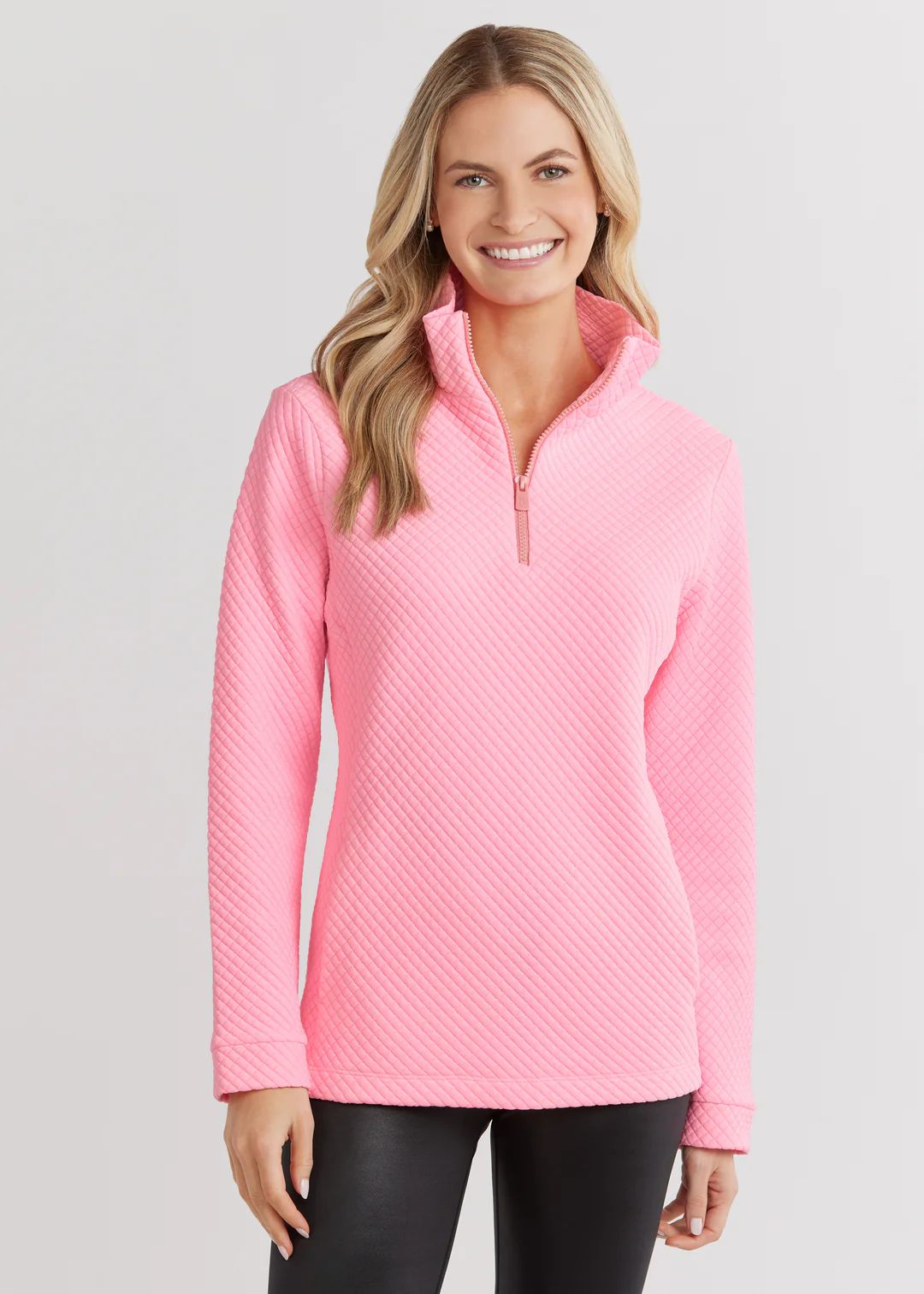 Pocomo Pullover in Waffle (Cotton Candy) | Dudley Stephens