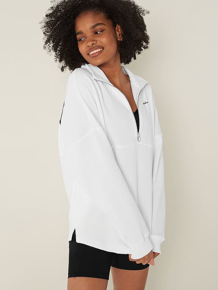 VARSITY HALF-ZIP | Victoria's Secret (US / CA )