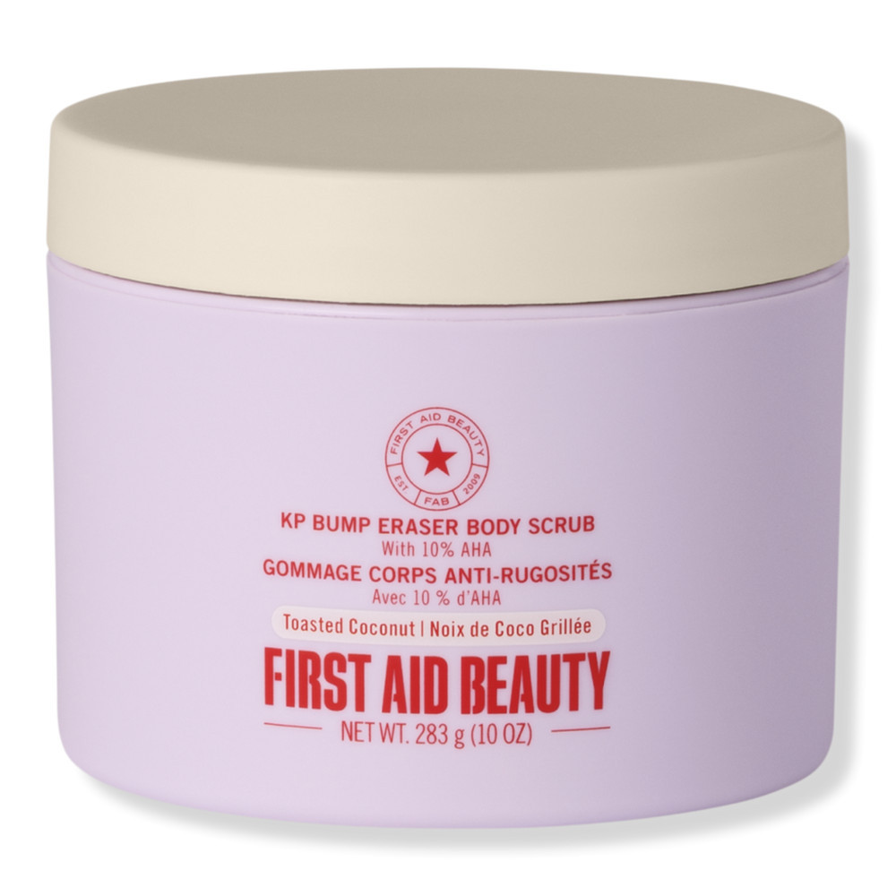 First Aid Beauty KP Bump Eraser Body Scrub with 10% AHA - Toasted Coconut | Ulta