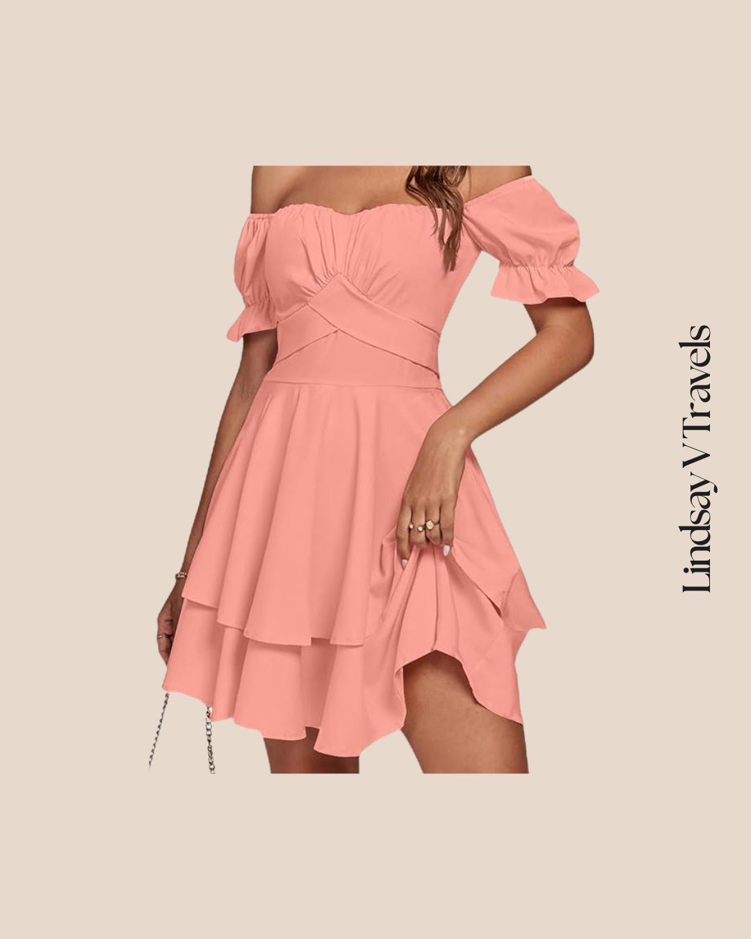 Date night ready in coral! 💃 This ruffled mini dress is a must-have for a flirty and fun look. 

#LTKStyleTip #LTKFindsUnder100 #LTKSeasonal