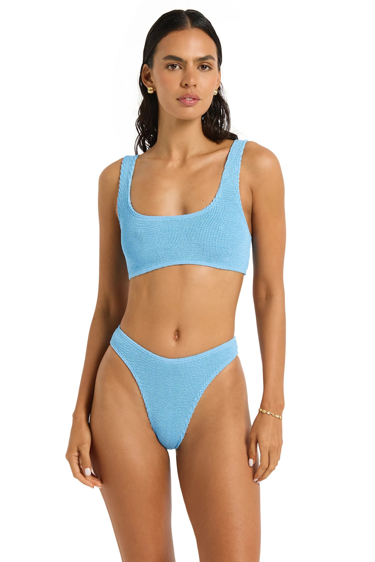 Malibu Crinkle Bralette Bikini Top | Everything But Water