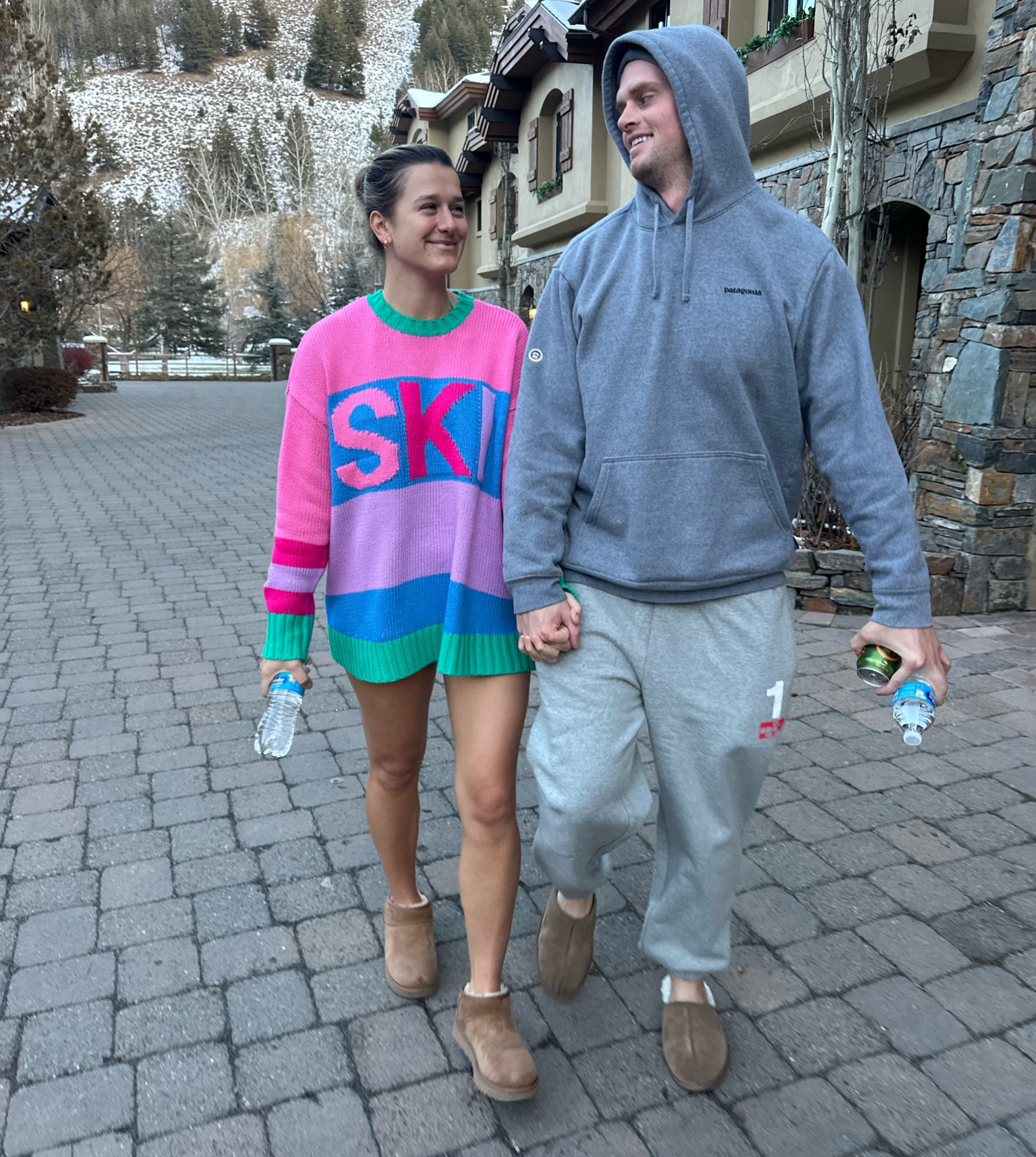 my en route to hot tub lewk ❄️

#LTKHoliday #LTKSeasonal