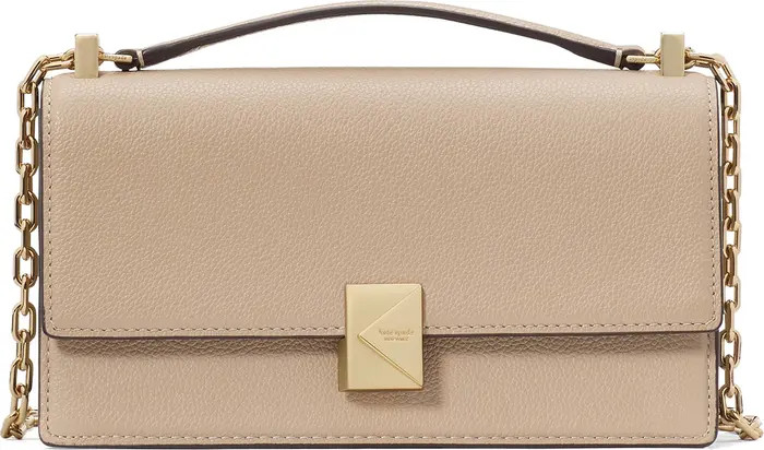 Kate Spade New York deco pebble leather convertible crossbody bag | Nordstrom | Nordstrom