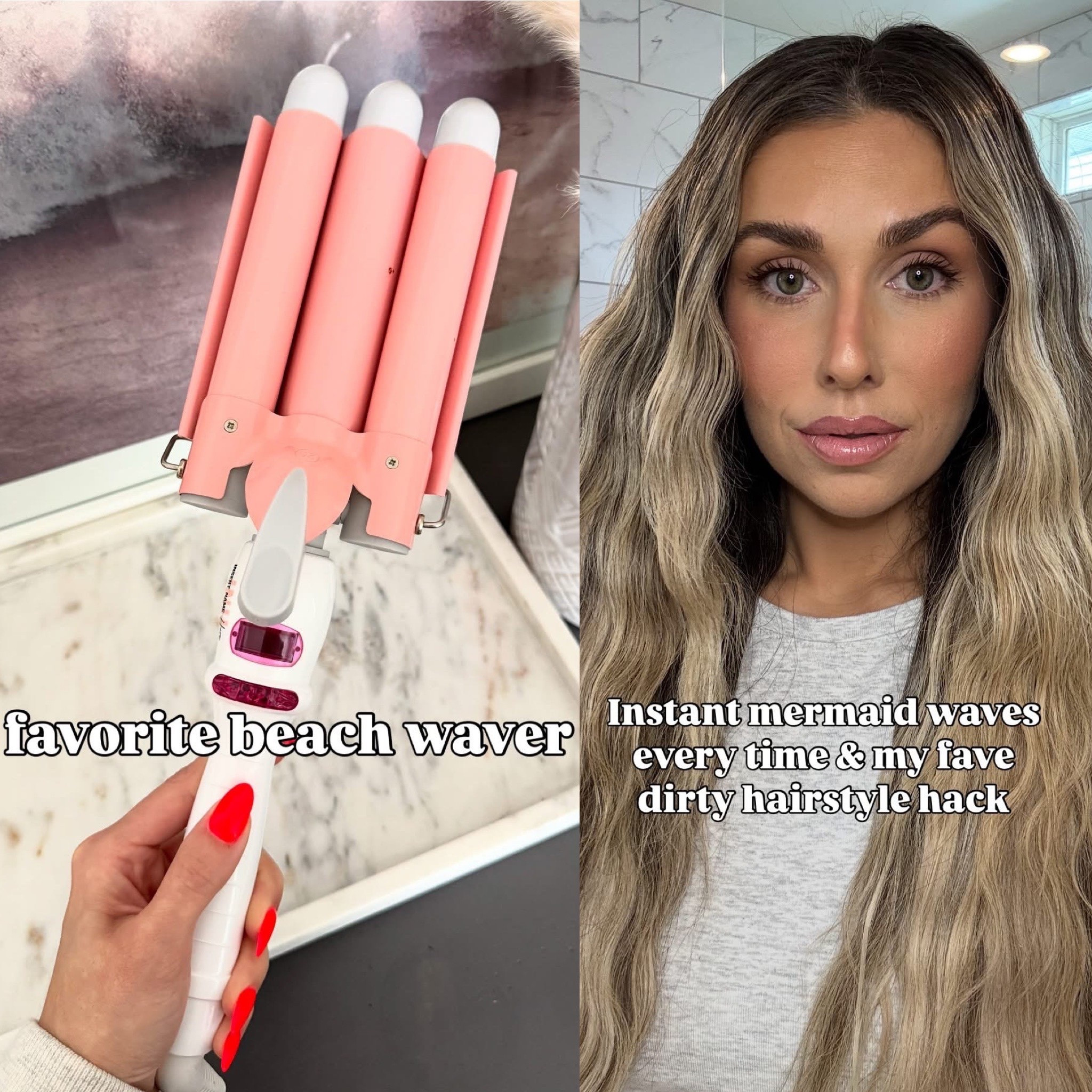 Fave beach waver for instant mermaid waves 

#LTKFindsUnder100 #LTKBeauty #LTKFindsUnder50
