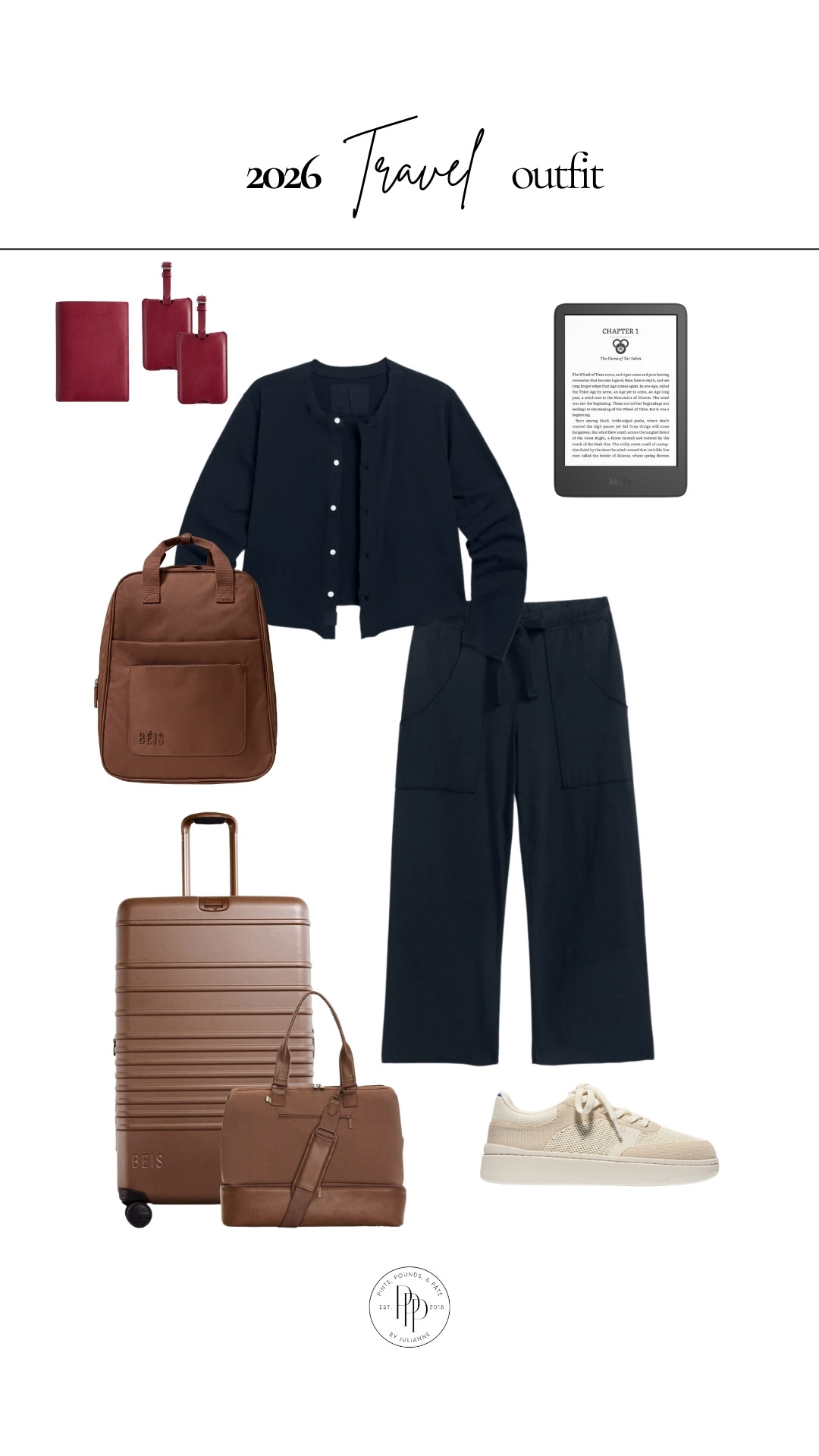 2026 travel outfit inspo ✈️ Comfy, cute, and perfect for airport days or road trips. Loving these neutral travel finds! 🤎 

 #LTKootd #LTKSeasonal #LTKSaleAlert