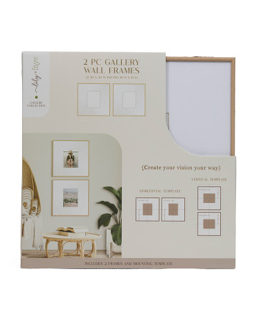 2pk 20x20 Matted To 8x10 Wall Portrait Frame Set | TJ Maxx