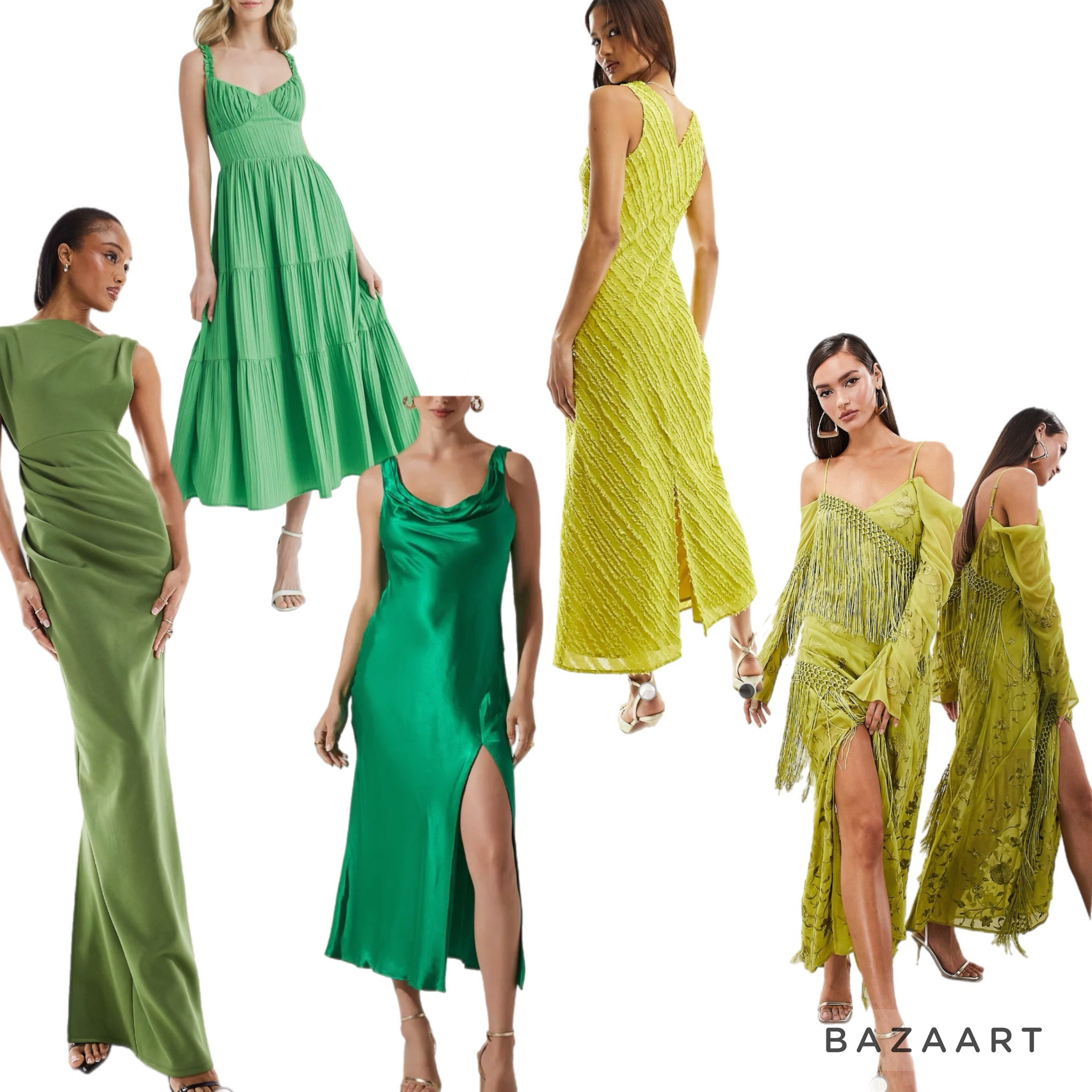 Unique wedding, guest dresses, spring wedding, guest dresses, light pink dress, aqua dress, chartreuse, green dresses, midi maxi, full length, floor length, formal affordable, wedding, guest dresses, textured dresses dresses with texture, unique dresses
Emerald green, chartreuse, green neon green, Kelli Green spring green