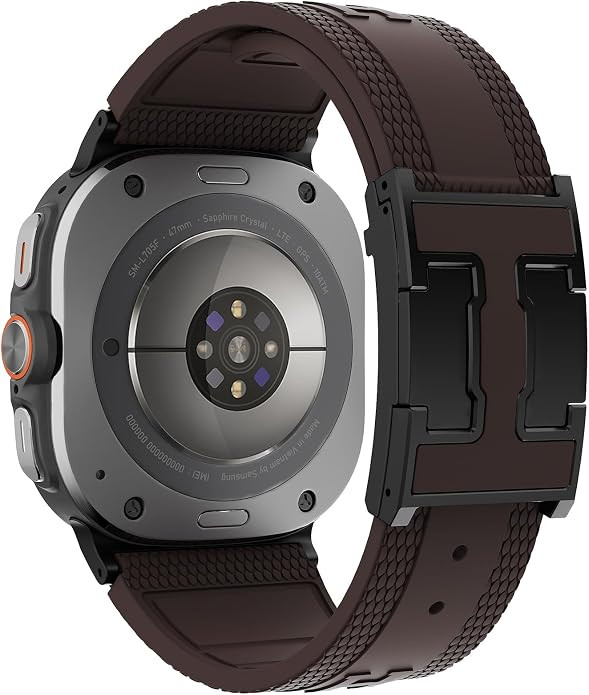 Sport Silicone Bands Compatible with Galaxy Watch Ultra 2/ Ultra 47mm | Amazon (US)