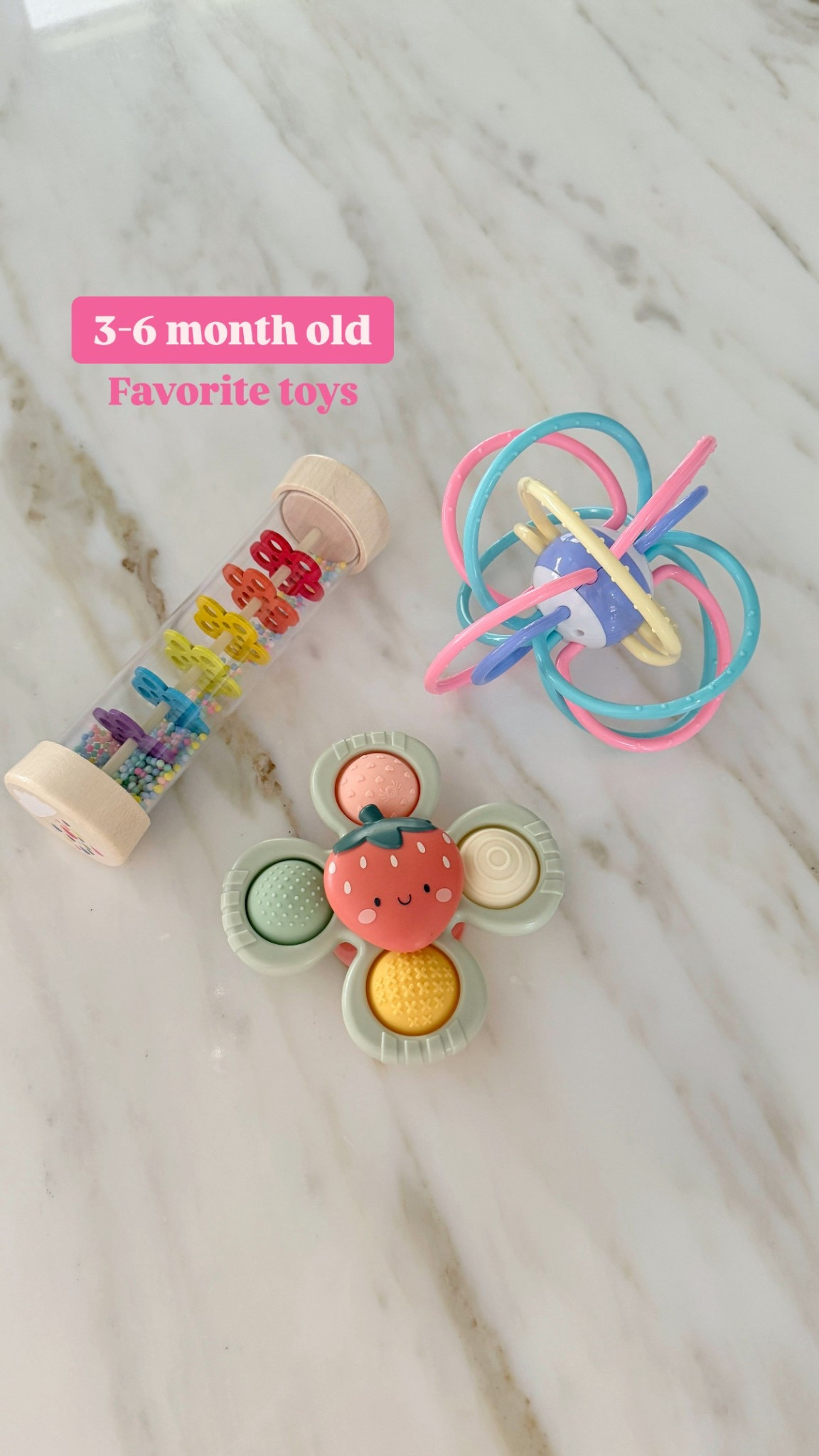 Amazon toys that have been great for my baby girl. She started playing with these around 3 months old and still loves them at 6 months. 

#LTKBaby #LTKKids #LTKBump