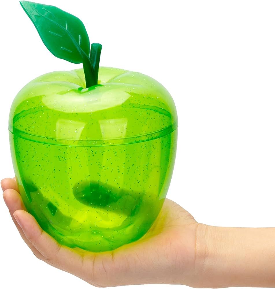 Large Green Apple Container, Apple Shaped Candy Toy Filling Containers Jar, Back To School Teache... | Amazon (US)