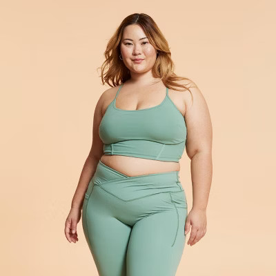 Blogilates Women's Corset Cropped Bralette | Target