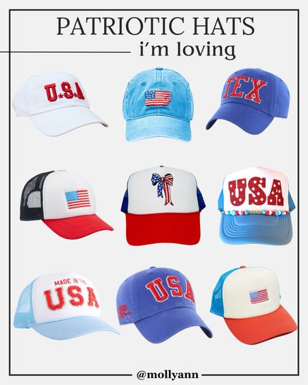 Patriotic hats I’m loving
Fourth of July hats
July fourth style

#LTKfindsunder100 #LTKfindsunder50 #LTKstyletip