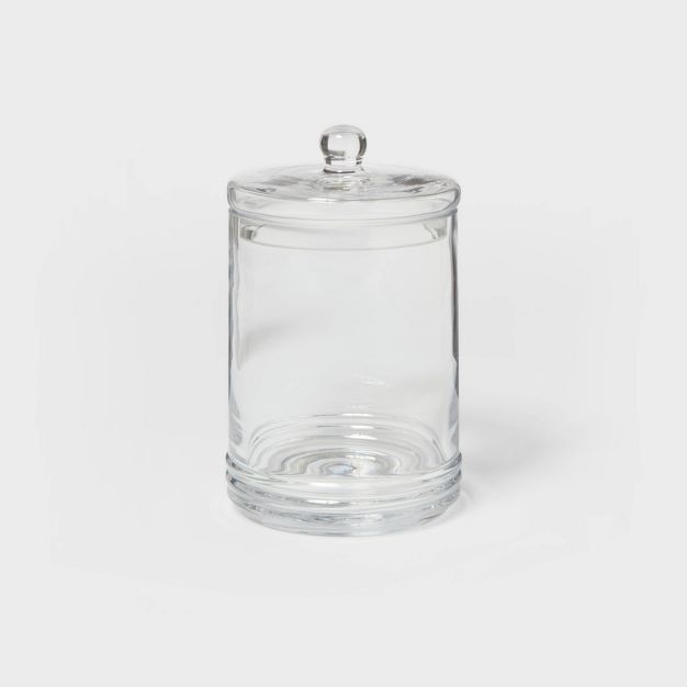 Medium Canister Apothecary Glass Clear - Threshold&#8482; | Target