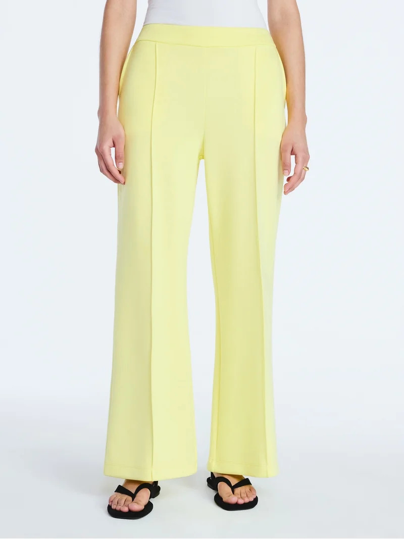 Scoop Women's and Women's Plus New Scubaknit Seamed Sweatpants, Regular and Short Lengths, Sizes ... | Walmart (US)