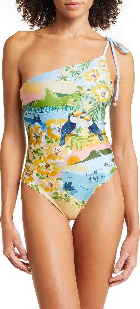 Colorful Rio One-Shoulder One-Piece Swimsuit | Nordstrom