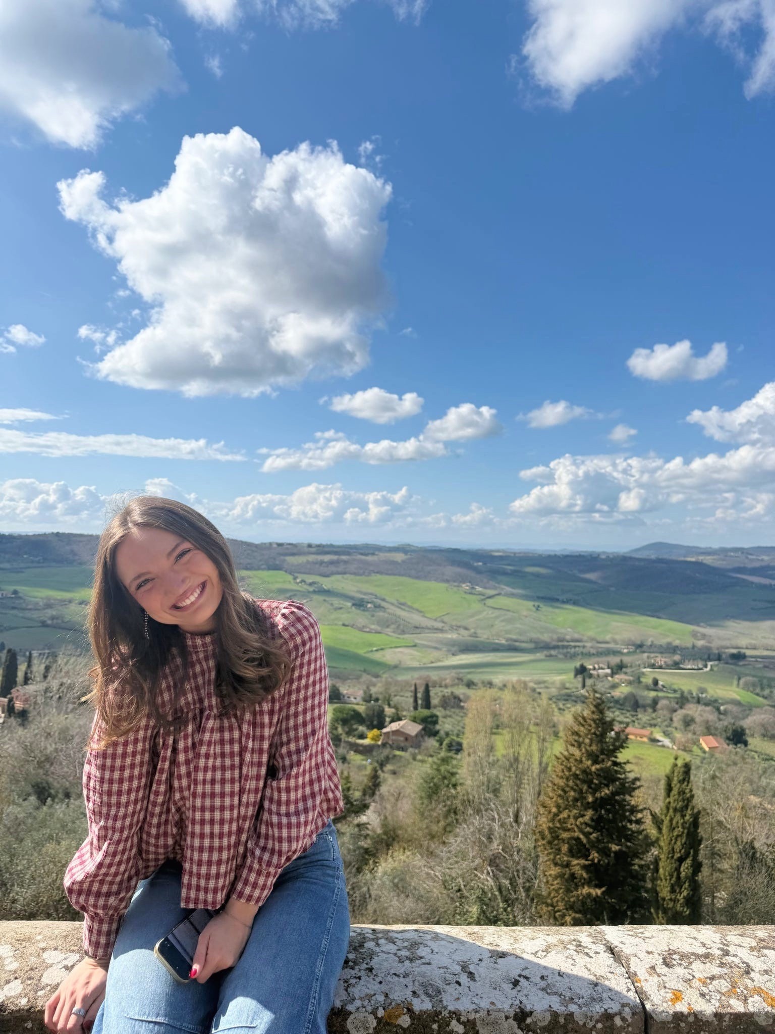 TUSCANY OOTD

TOP: [Store Shopped] Nöista Plaid Blouse With An Elegant High Neckline, Voluminous Sleeves And A Relaxed Silhouette, Offering A Chic And Refined Option For Women's Winter Outfits, Perfect For Polished Everyday Looks, Elegant Party Styling, Festive Christmas Dressing And Sophisticated New Year Ensembles. (SHEIN) 

#LTKTravel #LTKootd #LTKU