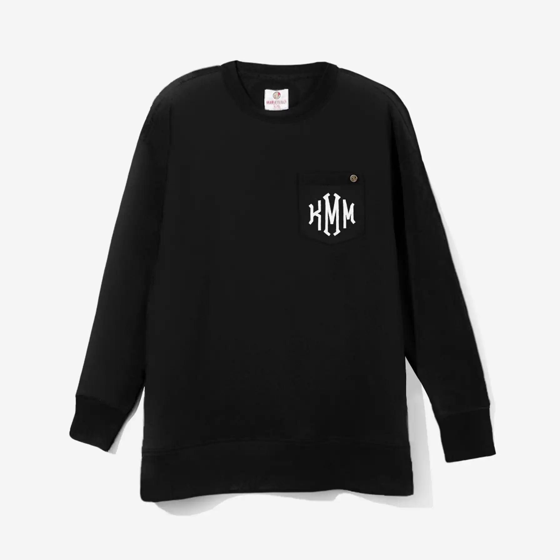 Monogrammed Crewneck Sweatshirt | Marleylilly