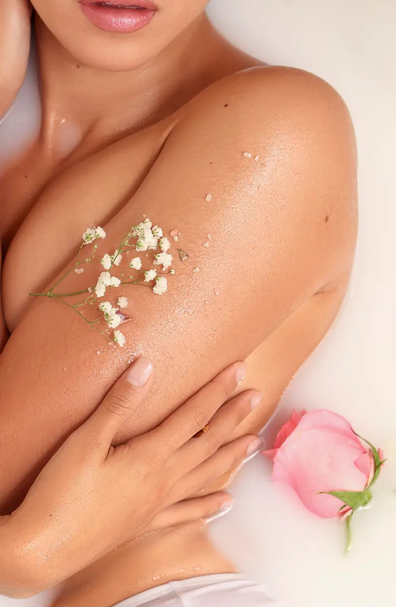 Spice Beauty Milk & Rose Salt Soak with CBD | Nordstrom | Nordstrom