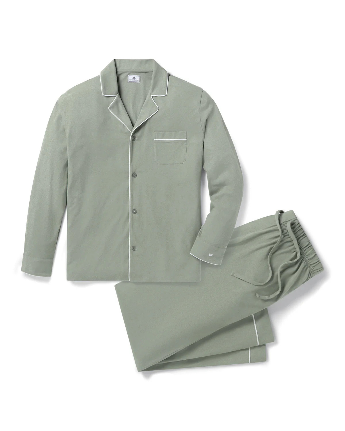 Men’s Pima Pajama Set in Sage | Over The Moon