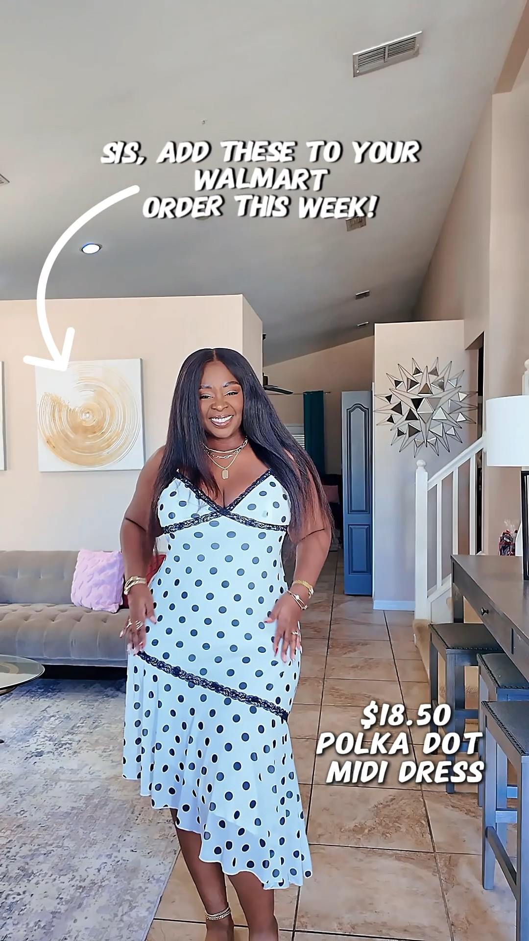 @Walmart Spring deals coming in hot! 🔥

Polka dot dress - XL
Blue dress - M
Green dress - L
Blue set - XL

#LTKMidsize #LTKPlusSize #LTKSaleAlert