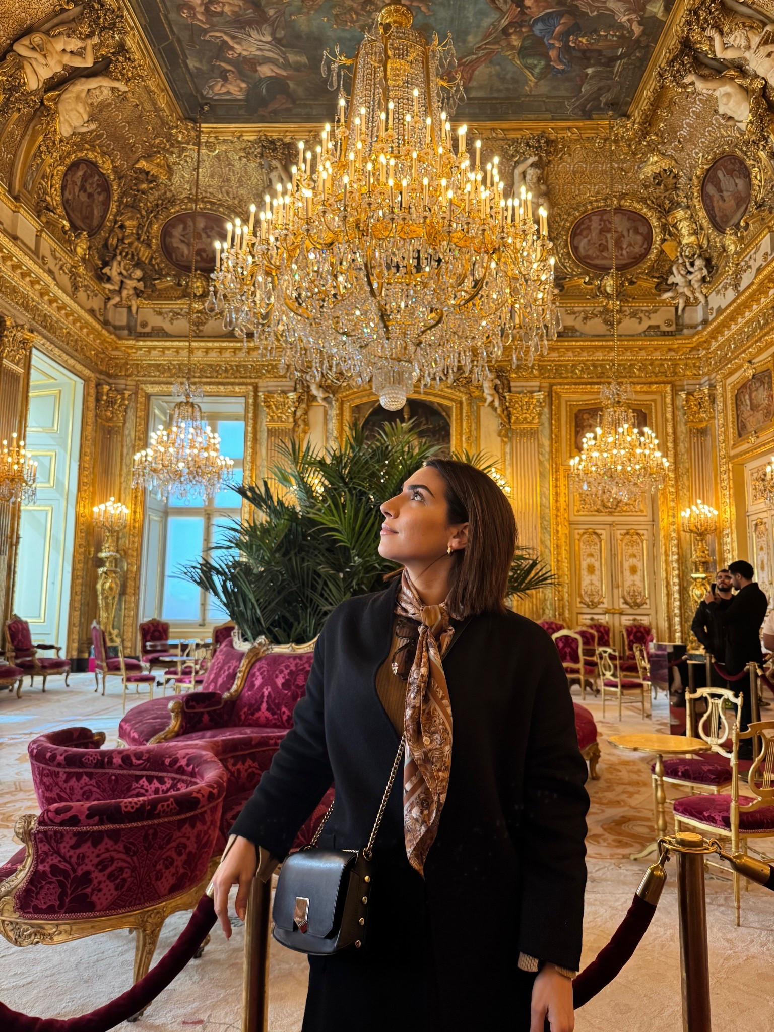 Sightseeing look 
#ootd #blackcoat #cashmerecoat #silkscarf #scarf 

#LTKspring #LTKeurope #LTKluxury