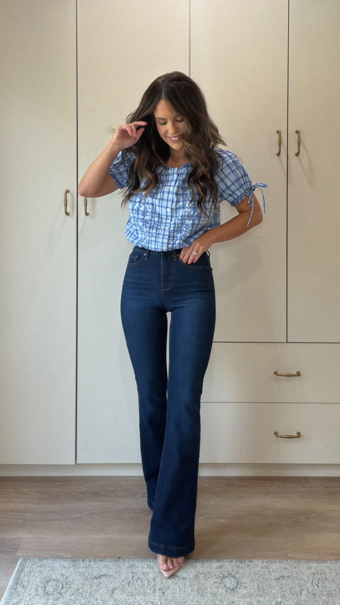 The best jeans ever!!
Wearing a size 0 regular- SO FLATTERING 

@walmartstyle #walmartpartner #walmartstyle 

#LTKootd #LTKgrwm #LTKPetite