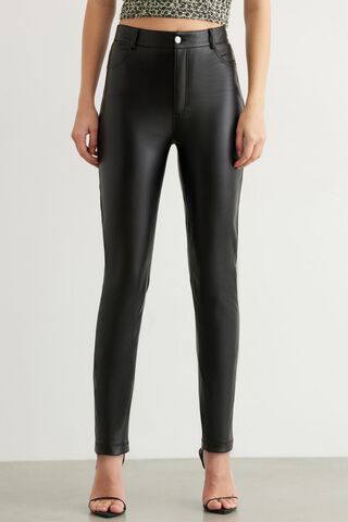 Kate Faux Leather Skinny Pants | Dynamite Clothing