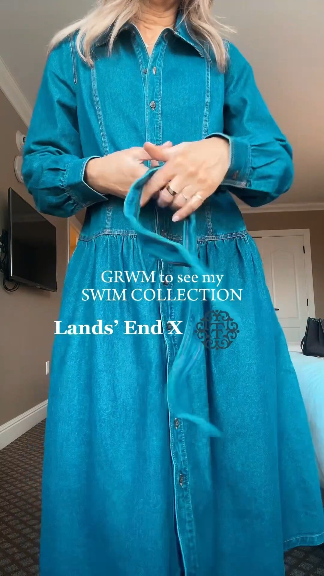 An exciting day called for an exciting outfit! I'm loving this denim dress - the dropped waist, belt and soft material! The boots come in wide calf too! This has become my fav coat this winter! 

Wearing size medium. 

#LTKOver40 #LTKootd #LTKdayinmylife