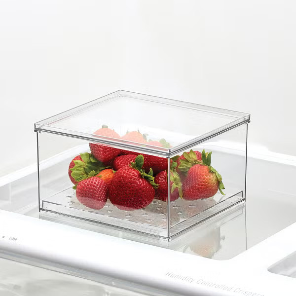 Everything Organizer Berry Bin with Tray | The Container Store
