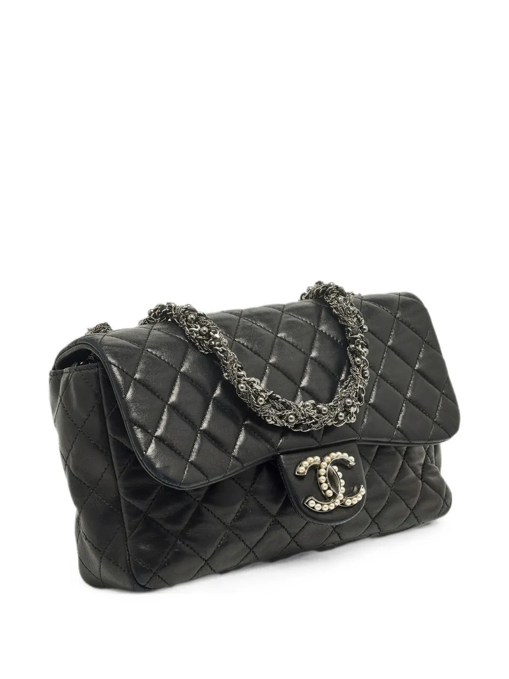 CHANEL Pre-Owned 2015-2016 Westminster single flap shoulder bag - Black | Farfetch Global