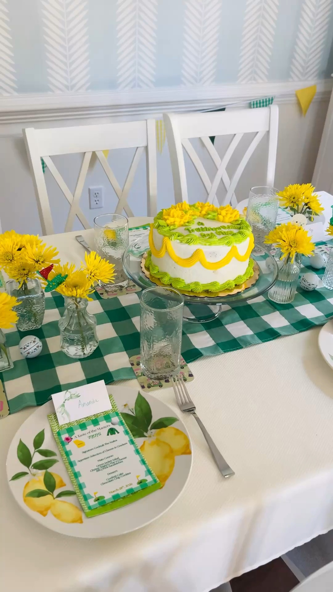 Masters Dinner Party || The Masters || Golf Party || Hosting Tips ⛳️ 

#LTKHome #LTKSeasonal