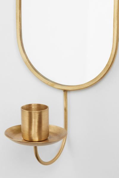 Mirrored Candle Sconce | H&M (US + CA)