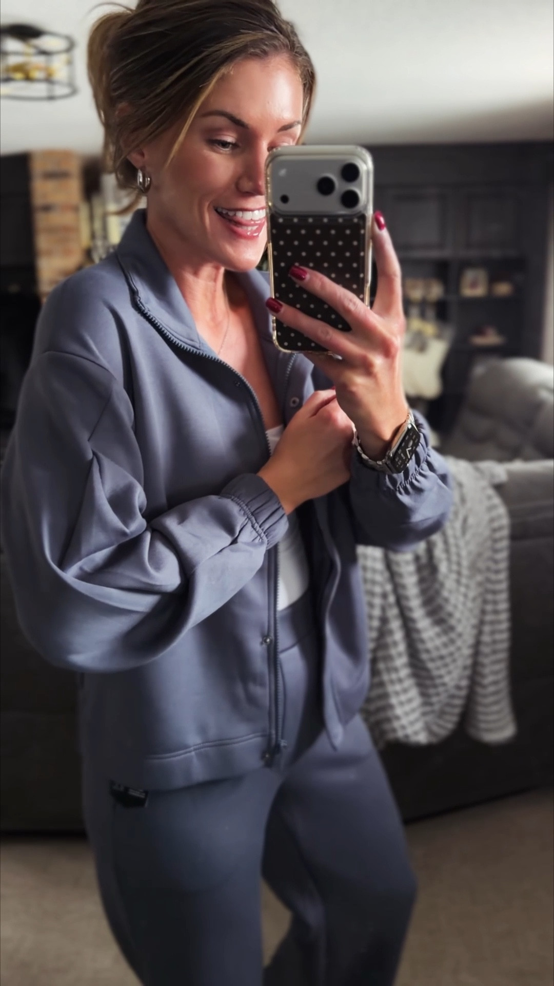 The quality of this Walmart set is 👏👏👏 feels so luxe. 
Wearing small in both the pants and jacket  

#LTKootd #LTKSeasonal