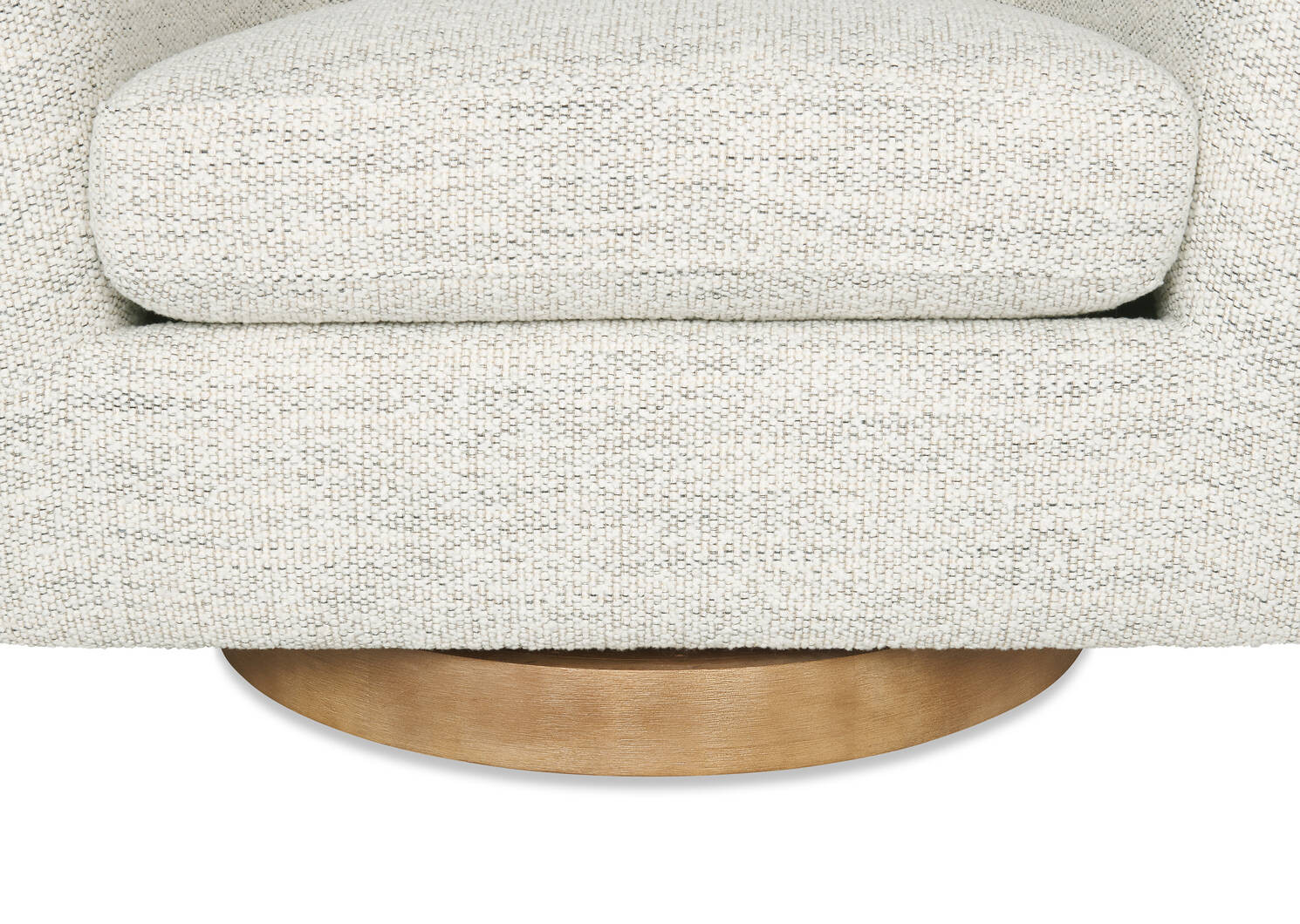 Caleb Swivel Armchair -Luly Pepper | Urban Barn