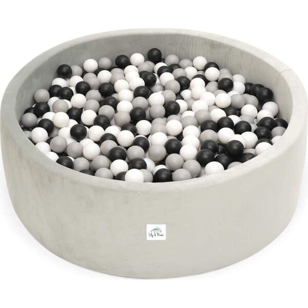 Little Ball Pit, grey/dark tones - Lily & River Rec Room | Maisonette | Maisonette