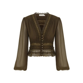 Memento V Neck Blouse            
        
            

    
    
    











    

        ... | ZIMMERMANN (US, CA, EU, MENA)