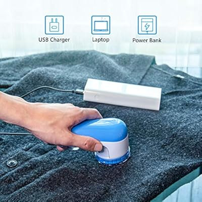 AW Union Fabric Shaver Lint Remover, USB Powered Corded Electric Sweater Shaver, Efficiently Remo... | Amazon (US)