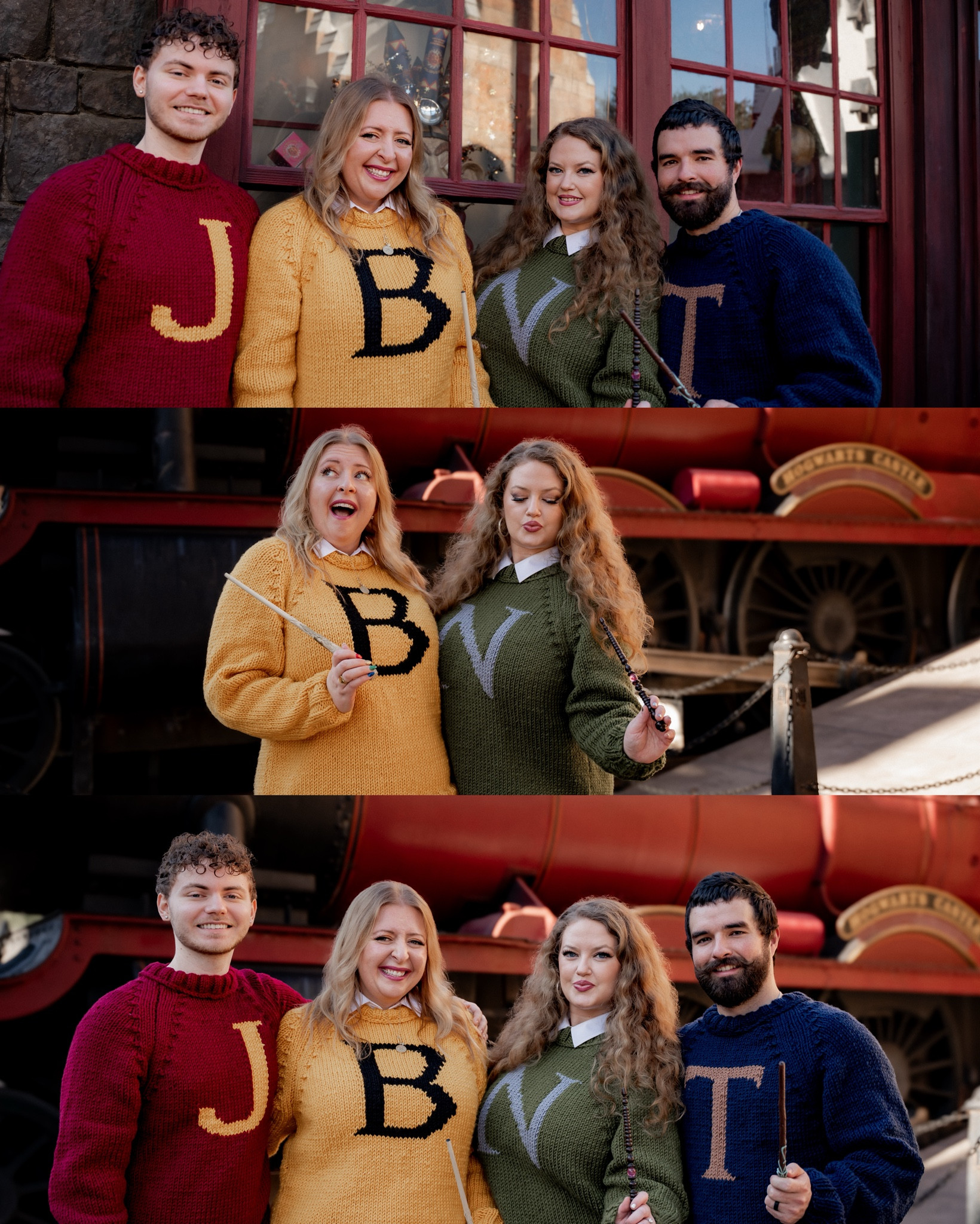 Custom Weasley jumpers! These initial sweaters are so cozy and come in a variety of colors. Perfect for Harry Potter fans! 

#LTKSeasonal